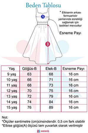 Meneviş Simli Kız Çocuk Kısa Abiye Elbise_mnvs0694