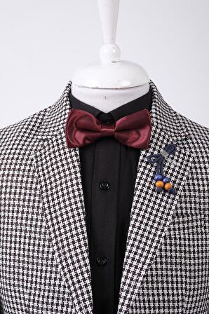 Doctor Junior Erkek Çocuk Slim Fit Tek Düğme Ceket