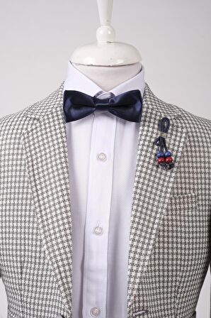 Doctor Junior Erkek Çocuk Slim Fit Tek Düğme Ceket