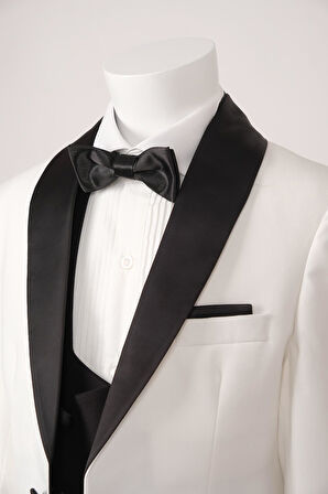 Doctor Junior Erkek Çocuk Smokin Takım Elbise Slim Fit / Gömleksiz