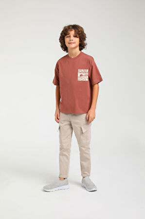 Jack Lions 3'lü Sırt Baskı Detay Erkek Çocuk Ceketli Takım