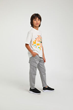 Jack Lions 3'lü Sırt Baskı Detay Erkek Çocuk Ceketli Takım