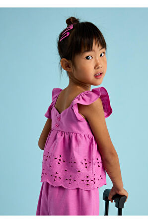 Mayoral Bordürlü Kız Çocuk Pantolonlu Takım_mnvs3561