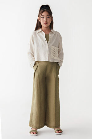 Nk Kids Arinna 3 Parça Kız Çocuk Gömlekli Takım