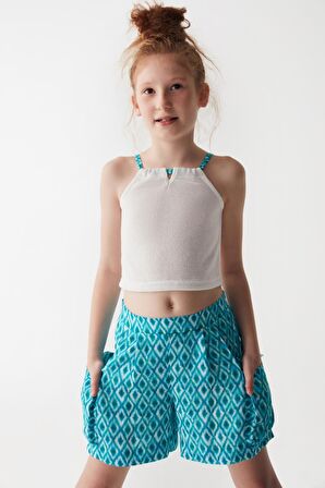 Nk Kids Dönence Bluz ve Şort 2 Parça Kız Çocuk Takım