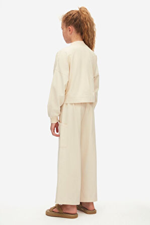 Nk Kids Papyrus 3'lü Kız Çocuk Ceketli Keten Takım_mnvs38320