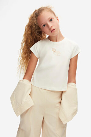 Nk Kids Papyrus 3'lü Kız Çocuk Ceketli Keten Takım_mnvs38320