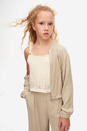 Nk Kids Harmony 3'Lü Kız Çocuk Ceketli Takım_mnvs38377