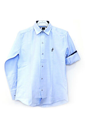 Doctor Junior oxfort erkek çocuk spor gömlek