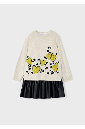 Mayoral 2'li Kız Çocuk Trikolu Elbise_mnvs4925 