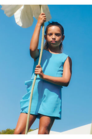 Mayoral Abel&Lula Krep Kız Çocuk Şortlu Takım_mnvs5232