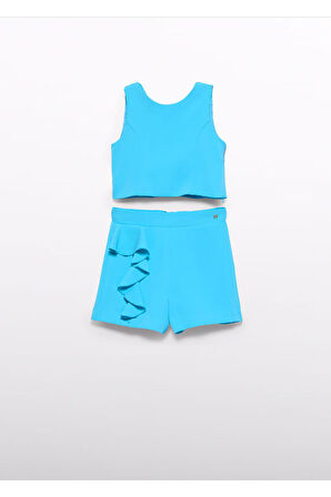 Mayoral Abel&Lula Krep Kız Çocuk Şortlu Takım_mnvs5232