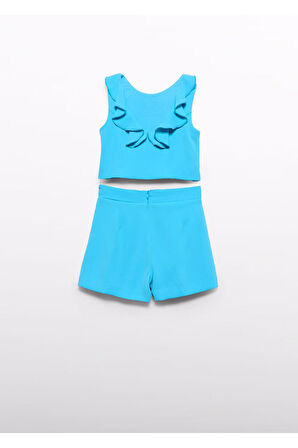 Mayoral Abel&Lula Krep Kız Çocuk Şortlu Takım_mnvs5232