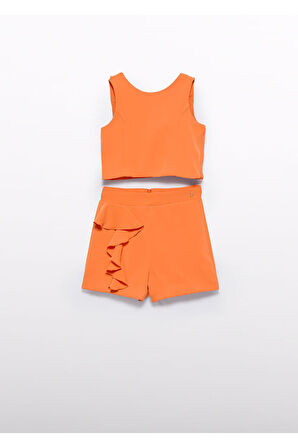 Mayoral Abel&Lula Krep Kız Çocuk Şortlu Takım_mnvs5232