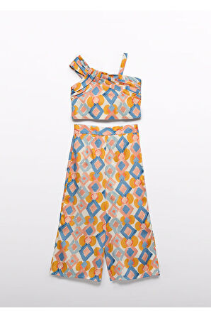 Mayoral Abel&Lula Crop Pantolon Kız Çocuk İkili Takım_mnvs5238