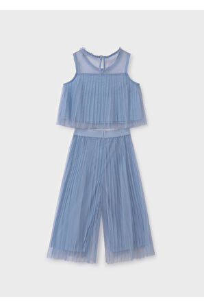 Mayoral Abel&Lula Piliseli Tül Pantolonlu Kız Çocuk Takım