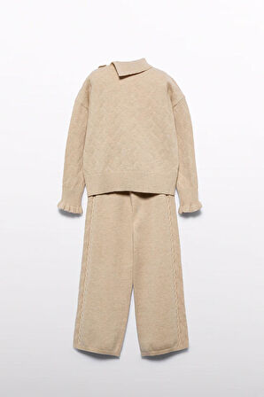 Mayoral Abel&Lula Kız Çocuk Triko Pantolonlu Takım_mnvs5721