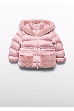 Mayoral Abel&Lula Kürk Detaylı Kız Çocuk Mont_mnvs5849