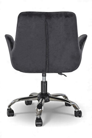 Ev Ofis Çalışma Sandalyesi | Sessiz Tekerlekli, Yüksekliği Ayarlanabilir Koltuk