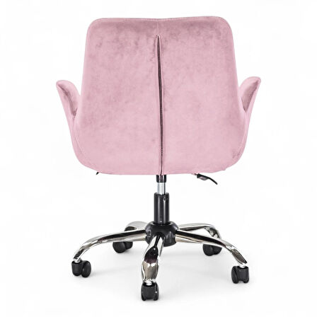 Ev Ofis Çalışma Sandalyesi | Sessiz Tekerlekli, Yüksekliği Ayarlanabilir Koltuk