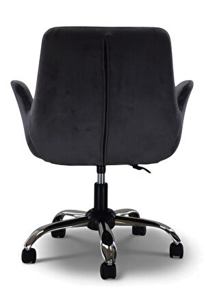 Ev Ofis Çalışma Sandalyesi | Sessiz Tekerlekli, Yüksekliği Ayarlanabilir Koltuk