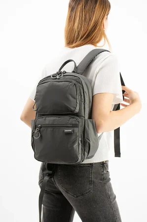 Unisex Suya Dayanıklı Paraşüt Kumaş 5 Bölmeli Laptop Bölmeli Seyahat Ve Okul Çantası Sargın
