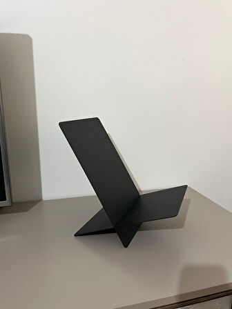 Metal Modern Dergi -Kitap Tutucu | Salon, Ofis, Çalışma Masası İçin