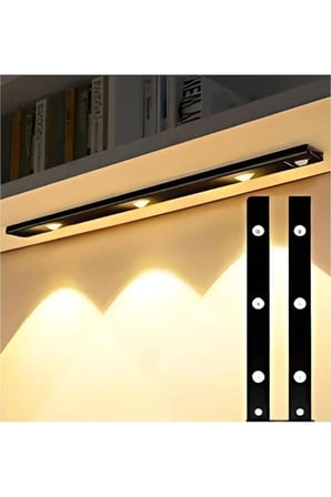 3W Led'li Mutfak ve Dolap İçi 3 Renk Mod'lu USB Şarjlı Sensörlü Armatür CT-2464