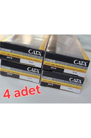 17a Led Trafosu - 4 ADET - (SÜPER SLİM - FANSIZ) (204W) Ct-2676
