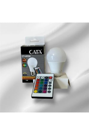 CT-4058 RGB KUMANDALI AMPUL 9W 10 ADET