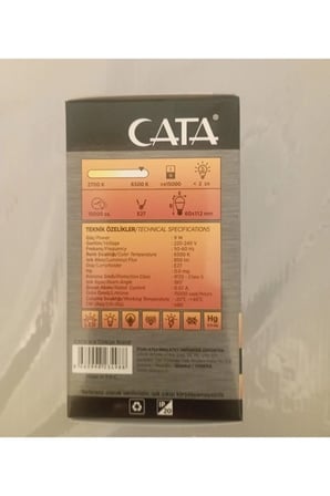 Kumandalı Led Ampul, Ct-4058 Beyaz