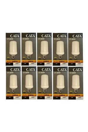 CT-4059 3 FONKSİYONLU ALEV AMPUL AMBER 5W 10 ADET