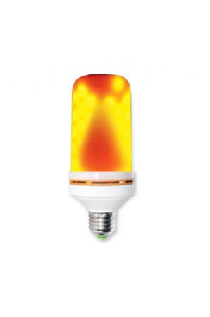 CT-4059 5W LED Alev Efektli Ampul 2 ADET - Şömine Keyfi Amber Işık E27 Duy
