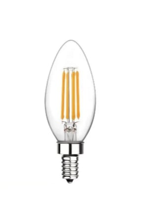 10 Adet Ct-4066 Led Buji Ampul, 4 W Gün İşiği E14 Duy