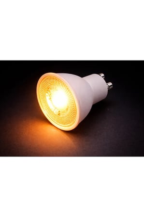 10 ADET CT 4215 Led Çanak Ampul 8W Amber Işık GU10 Duy