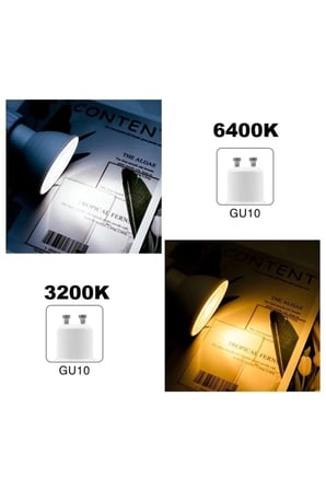 5 ADET 7W LED AMPUL (GU-10) (GÜNIŞIĞI)