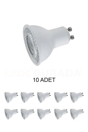 Ct-4215 Led Ampul Gu10 Duy Günışığı (sarı) 7W - 10 ADET