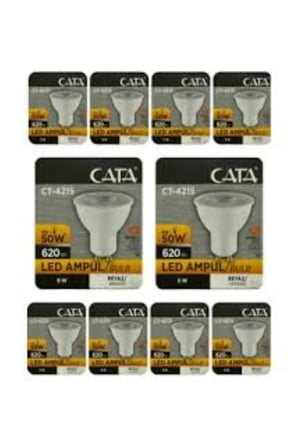 CT-4215 8W GU10 3200K Günışığı LED Ampul(6 Adet)