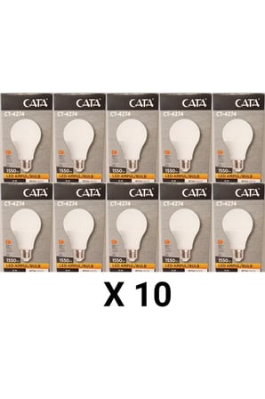 CT - 4274 LED AMPUL 15W 1550LM 10 ADET