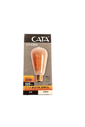 CT-4350 4W ST-64 RUSTİK AMPUL -5 Lİ PAKET