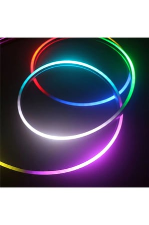 Ct-4567 Pixel Neon Led Set 5 Metre Rgb Kumandalı Esnek Şerit İşık İ̇Ç & Dış Mekan Dekoratif Aydı