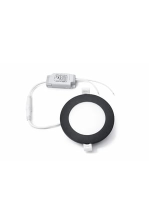 3 Adet CT 5125 Sıva Altı 6W Siyah Kasa Led Spot 6400K Beyaz Işık