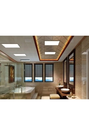 CT-5286 25W 2 adet Clip-In LED Panel Armatür Beyaz Işık 6500K Enerji Tasarruflu