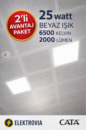 CT-5286 30x30 CLIP-IN GÜN IŞIĞI PANEL