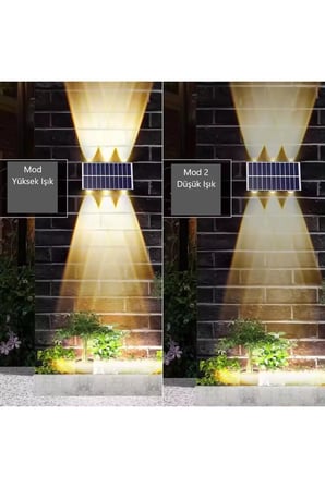 3 Adet CATA CT 8010 20W Kos Solar Led Aplik 3200K Gün Işığı