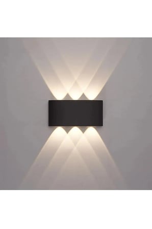 CT-8013 15W IP44 3200K Günışığı Kapri Led Duvar Apliği