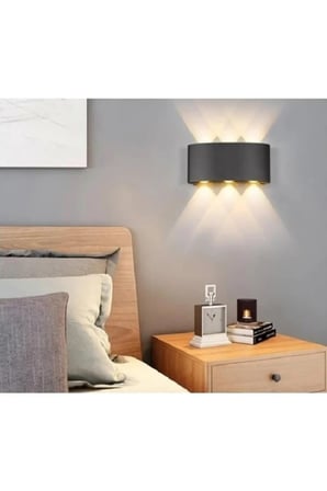 CT-8013 15W IP44 3200K Günışığı Kapri Led Duvar Apliği