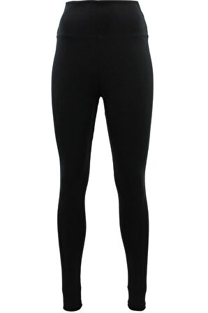 Kadın Siyah Sıkılaştırıcı 1 Beden Inceltici Yüksek Bel Tayt