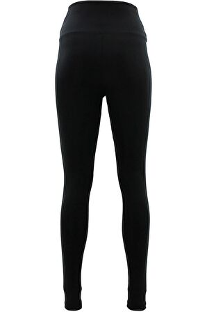 Kadın Siyah Sıkılaştırıcı 1 Beden Inceltici Yüksek Bel Tayt