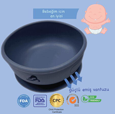 "Momia Bebek Silikon Beslenme Mama Seti - Sağlıklı ve Renkli!" set 1 - bebek yemek tabağı , bebek mama önlüğü , bebek mama kasesi , bebek atıştırmalık kap , bebek kaşık çatal